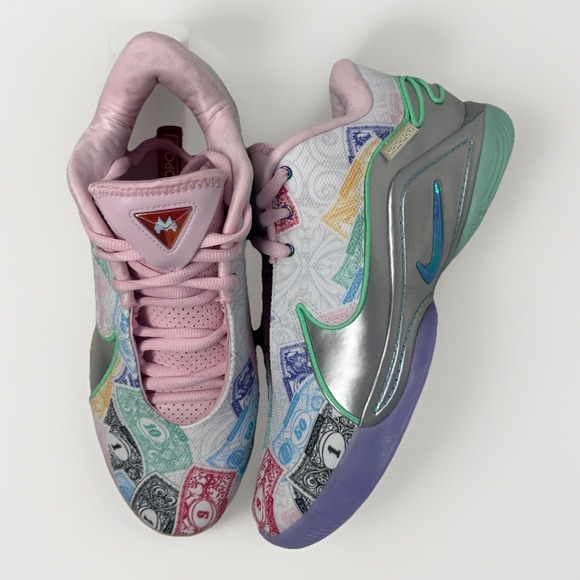 Nike LeBron 22 XXII Monopoly Currency White Multi Men\'s Size 9 NWOB FZ1097-100 main image 5